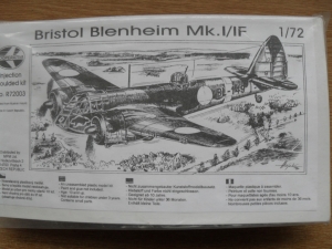 COOPERATIVA 1/72 72003 BRISTOL BLENHEIM Mk.I/IF